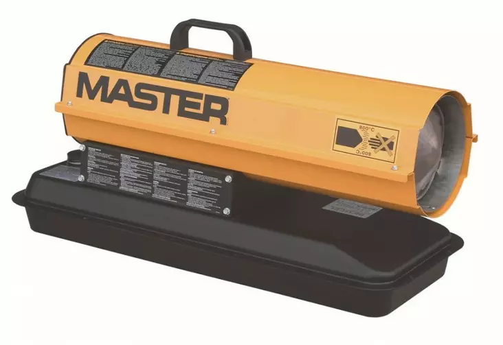 Hallilämmitin b 35 ced, 10 kw, master - Polttoainekäyttöiset lämmittimet - 503-4010-818MAS - 1