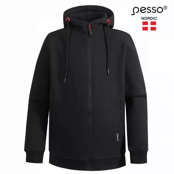 Huppari turin, musta m, pesso - Fleecetakit, puserot ja hupparit - 503-TURIN-BL-MPESS - 1