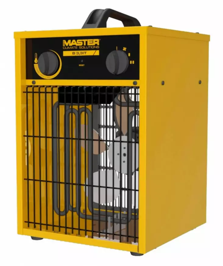 Sähkölämmitin b 3,3 it, 3,3 kw, 230 v, master - Sähkölämmittimet - 503-4012-051MAS - 1