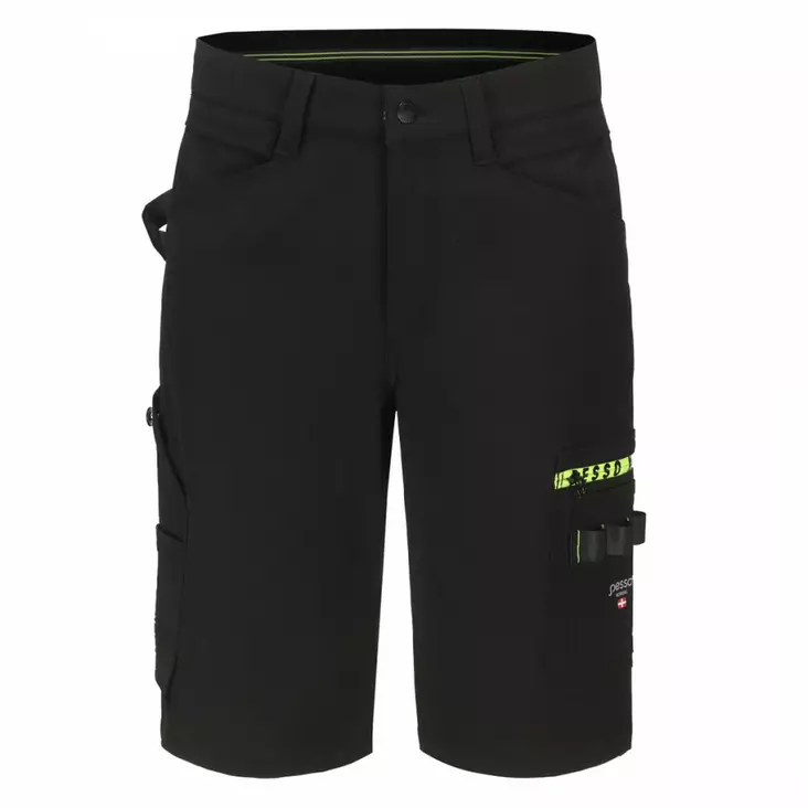 Shorts mercury strech, black c50, pesso - Työshortsit - 503-KS145B-C50PESS - 1