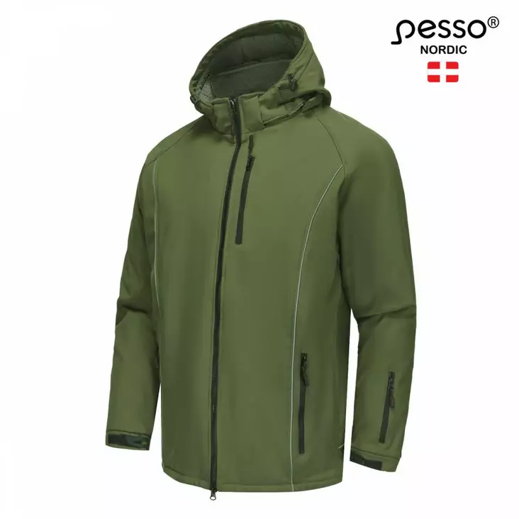 Softshell talvitakki otava, green s, pesso - Talvityötakit - 503-OTAVA-OG-SPESS - 1