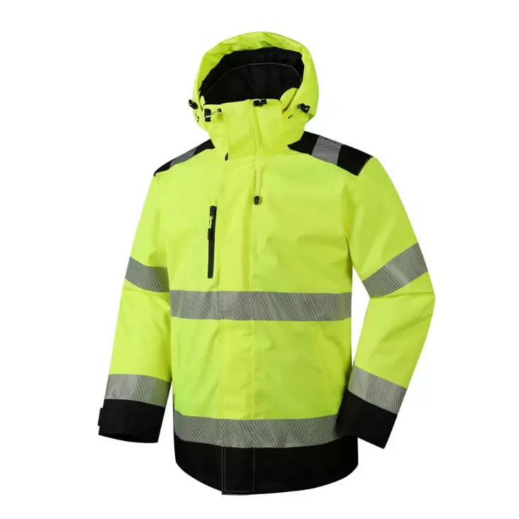 Talvitakki arizona, huomioväri cl2, keltainen/musta xl, pesso - Hi-Vis talvityötakit - 503-ARIZONA-XLPESS - 1