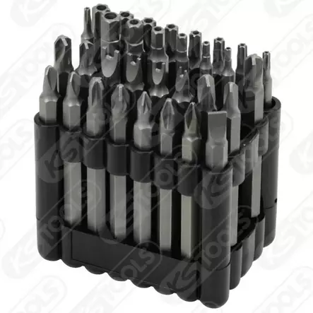 1/4´´ kärkisarja, 75 mm, 32-os varmuuskärjillä, ks tools - Ruuvauskärkisarjat - 503-911-7532KST - 2