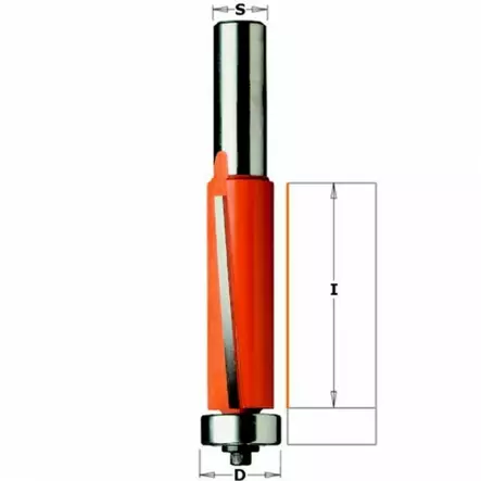 Jyrsinterä super-duty flush laakerilla hm s=12 d=19x50, cmt - Yläjyrsimen terät - 503-906-690-11CMT - 1