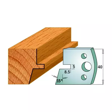 Pair limitors 40x4mm, cmt - Höylänterät - 503-691-085CMT - 1