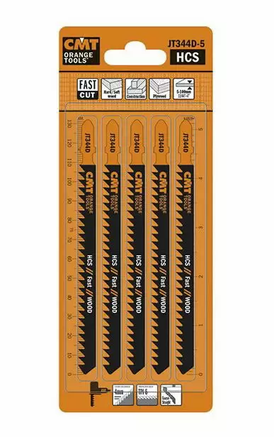 Pistosahanterä 110x4mm z6tpi hcs hcs 5kpl 110x4mm z6tpi, cmt - Pistosahanterät - 503-JT344D-5CMT - 2