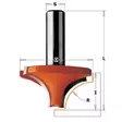 Ovolo-pyöristysterä 6 x 23 mm, cmt - Yläjyrsimen terät - 503-927-060-11CMT - 1
