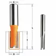 Uraterä 12 x 20 mm, cmt - Yläjyrsimen terät - 503-911-120-11CMT - 2