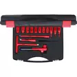 1/2´´ insulated socket wrench set, 15 pcs, ks tools - Työkalusarjat - 503-117-1883KST - 2
