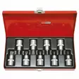 1/2´´ kärkihylsysarja, 9-os, tb20-tb60, ks tools - Hylsysarjat - 503-911-1386KST - 1
