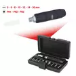 1/2´´ käsikäyttöinen iskuruuviväänninsarja, 11-os, ks tools - Ruuvimeisselit - 503-515-1003KST - 2