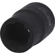 1/2" kierrekuvioitu voimahylsy 13mm, ks tools - Tarvikevaraosat-503 - 503-913-1468KST - 1
