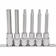 1/2´´ kuusikulmainen kärkihylsysarja, 6-os, 5–12 mm, pitkä, ks tools - Hylsysarjat - 503-918-1336KST - 1