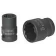 1/2" tuuman 12-kulmainen voimahylsy, lyhyt 32 mm, ks tools - Hylsyt ja voimahylsyt - 503-515-0933KST - 1