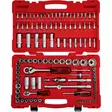 1/4"+1/2" hylsyavainsarja 110pcs, ks tools - Hylsysarjat - 503-951-0711KST - 1
