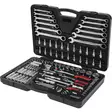 1/4"+3/8"+1/2" chromeplus-hylsyavainsarja 124pcs, ks tools - Hylsysarjat - 503-918-0724KST - 1