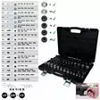 1/4´´+3/8´´+1/2´´ torx-socket set, 77 pcs, ks tools - Hylsysarjat - 503-911-0077KST - 1