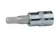 1/4" chrome bit socket hexagon, 2,5mm, ks tools - Hylsyt ja voimahylsyt - 503-918-1439KST - 1