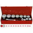 1" hylsyavainsarja 14 pcs 12p ?, ks tools - Hylsysarjat - 503-911-0814KST - 1