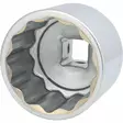1 tuuman 12-kulmainen hylsy, lyhyt, 70mm, ks tools - Hylsyt ja voimahylsyt - 503-911-1064KST - 2