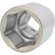 1" tuuman kuusikulmainen hylsy, lyhyt 2.1/4", ks tools - Hylsyt ja voimahylsyt - 503-911-1031KST - 1