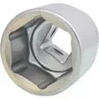 1" tuuman kuusikulmainen hylsy, lyhyt 50mm, ks tools - Hylsyt ja voimahylsyt - 503-911-1050KST - 2