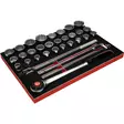 3/4'' socket spanner set in foam insert, 32 pcs, ks tools - Työkalut työkaluvaunuihin - 503-811-0032KST - 2