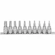3/8´´ chromeplus-kärkihylsysarja torx, 10-os t10-t55, ks tools - Hylsysarjat - 503-918-3939KST - 1