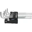 3 in 1 -kuusiokolokulmatappiavainsarja, 10-os, xl, pallopää, ks tools - Kuusiokoloavaimet - 503-920-2400KST - 1