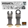 45mm extra-long life plunge and flush-cut for wood and metal, cmt - Terät ja tarvikkeet monitoimityökalulle - 503-OMM16-X1CMT - 1