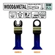 5 saw blades for wood and metal bim, cmt - Terät ja tarvikkeet monitoimityökalulle - 503-OMM35-X5CMT - 1