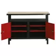 Ammattilaisen työpöytä, 2 ovea, 840x1200x600 mm, ks tools - Työpöydät - 503-865-0002KST - 2