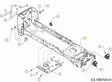 Base frame for lawn tractor, mtd - Tarvikevaraosat-503 - 503-683-05413A-SMT - 1