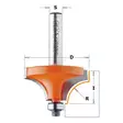 Beading bit with inset, with bearing hw r=16 d=44,5 i=16 l=68 s=12, cmt - Yläjyrsimen terät - 503-939-945-11CMT - 1