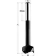 Boring bit hw d=18x120 s=13x50 rh, cmt - Puunporaus - 503-513-180-11CMT - 1