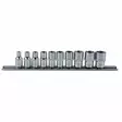 Chromeplus-kuusiohylsysarja, 1/4´´, 10-os, 4–13 mm, ks tools - Hylsyt ja voimahylsyt - 503-918-0620KST - 1