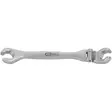 Chromeplus open double ring spanner, with flexible joint, 9m, ks tools - Lenkki- ja kiintolenkkiavaimet - 503-518-0379KST - 1