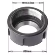 Clamping nut for er32 collets m40x1,5mm rh, cmt - Yläjyrsimen terät - 503-992-183-11CMT - 1