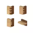 Dovetail bit hwm d=9,5 i=9,5 a=9° s=6,35, cmt - Yläjyrsimen terät - 503-818-098-11CMT - 2