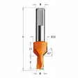 Dowel drill 8x12x70 w/c.sink s=10x25 hm rh, cmt - Puunporaus - 503-377-080-11CMT - 1