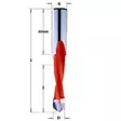 Dowel drill hw smg d= 9 x35x70 s=10x30 lh, cmt - Puunporaus - 503-311-090-42CMT - 1