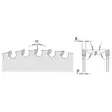 Dry-cut metalliterä 150 x 20 32h, cmt - Pyörösahanterät metallille - 503-226-032-06HCMT - 2