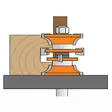 Entry & interior door router bit set s=12.7, cmt - Yläjyrsimen terät - 503-900-527-11CMT - 3