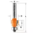 Flush trim bit with bearing r=1,6mm, s=6,35mm, cmt - Yläjyrsimen terät - 503-807-015-11CMT - 2