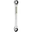 Gearplus-kaksoisräikkälenkkiavain, 12 x 13 mm, ks tools - Lenkki- ja kiintolenkkiavaimet - 503-503-4504KST - 1