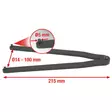 Haarukka-avain, ? 14–100 mm, tapin halkaisija 5,0 mm, ks tools - Haka-avaimet - 503-150-2407KST - 1