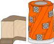 Hw spiral groove cutter head z12 d=62x80x30, cmt - Kutterinterät - 503-694-019-30CMT - 2