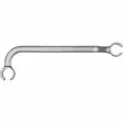 Kaksoislenkkiavain suihkutusputkea varten, 17 x 17 mm, ks tools - Lenkki- ja kiintolenkkiavaimet - 503-517-0057KST - 2