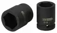 Kuusikulmainen iskukanta,lyhyt, 3/4" 27mm, ks tools - Hylsyt ja voimahylsyt - 503-515-1327-EKST - 1