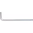 Kuusiokolokulmatappiavain, pallopää, pitkä, 6 mm, ks tools - Kuusiokoloavaimet - 503-151-2106KST - 1